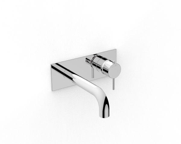 Built-in washbasin set